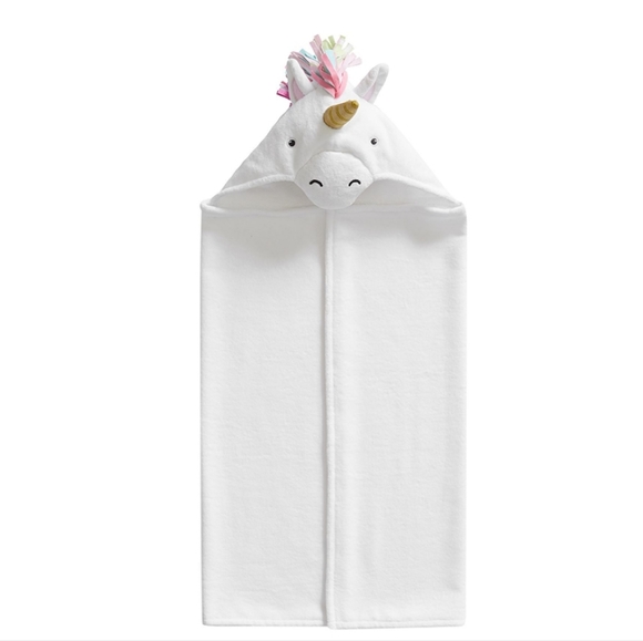 Pottery Barn Kids Bath, Skin & Hair Unicorn Rainbow Baby Hooded